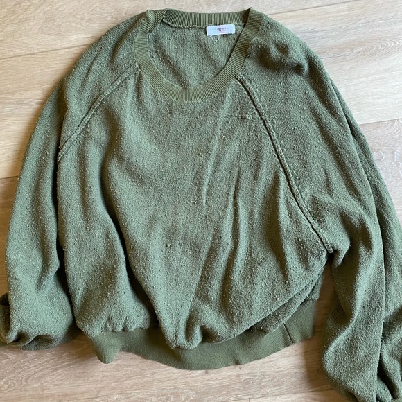 Pink Lily Sweaters - DARYLANN green sweater